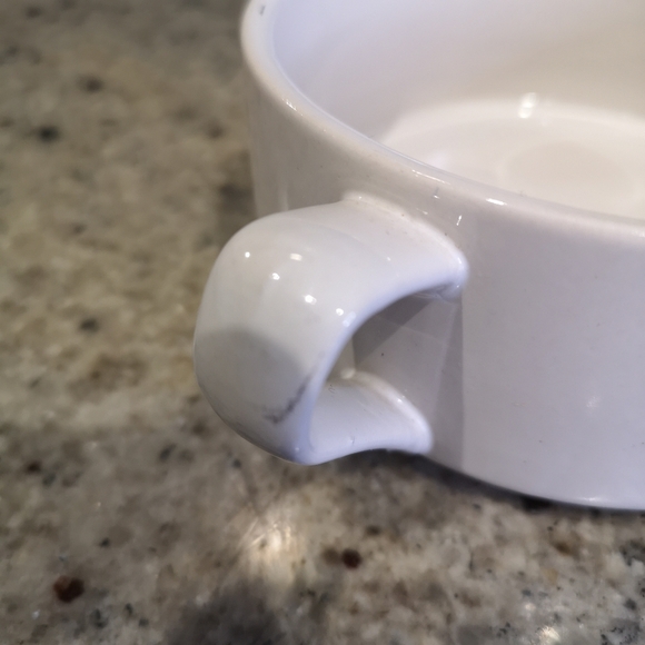 Vintage Campbell's Soup Kids 4.5" Bowls/ Mugs, Picnic, BBQ And Skiing - Picture 7 of 12